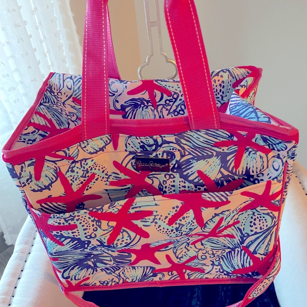 Lilly Pulitzer Starfish Print Insulated Cooler Bag (Large)